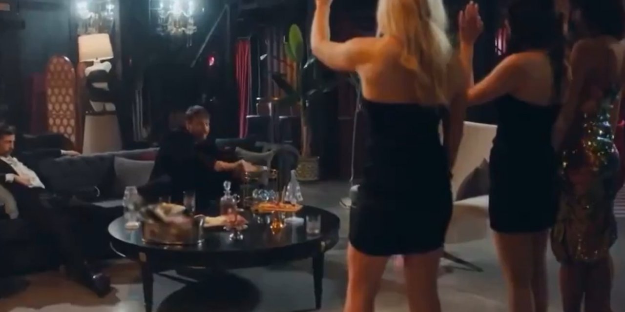'Taş Kağıt Makas' dizisinde kadını havlattılar