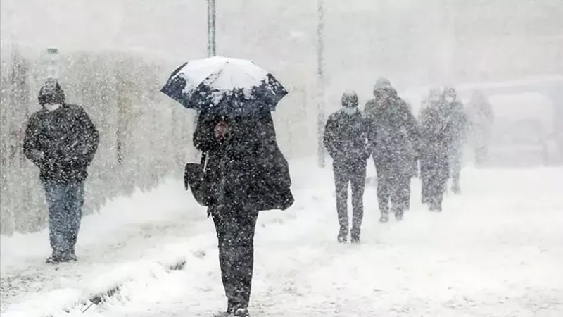 Meteoroloji'den kuvvetli sağanak ve kar yağışı uyarısı