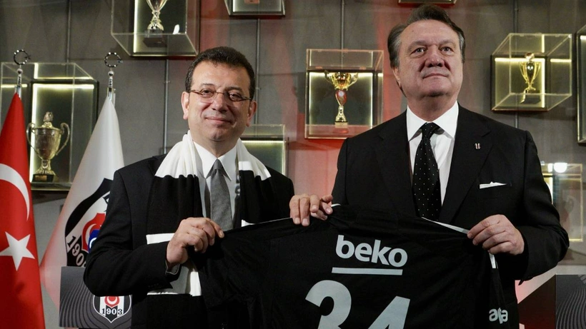 Ekrem İmamoğlu'ndan Beşiktaş'a ziyaret
