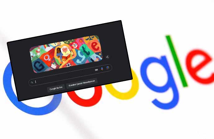 Google'dan 8 Mart'a özel doodle