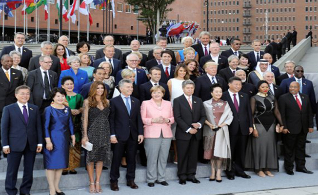 G20 aile fotoğrafında Erdoğan yer almadı