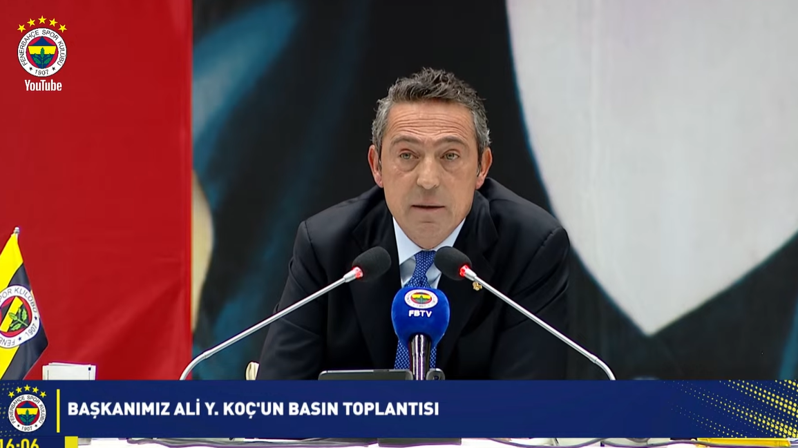 Fenerbahçe Başkanı Ali Koç: "Galatasaray beka sorunudur"