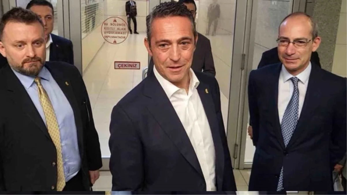 Fenerbahçe Başkanı Ali Koç adliyede