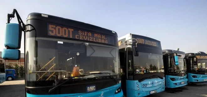 İstanbul'un en yoğun hattına 5 yeni otobüs eklendi
