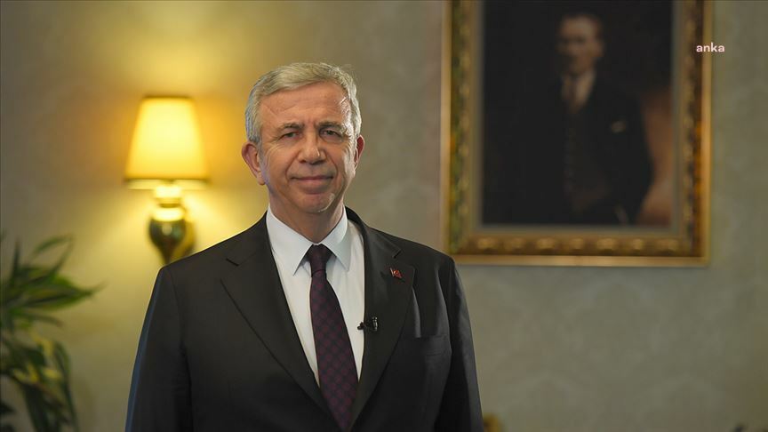 İYİ Partili gençlerden Mansur Yavaş'a destek