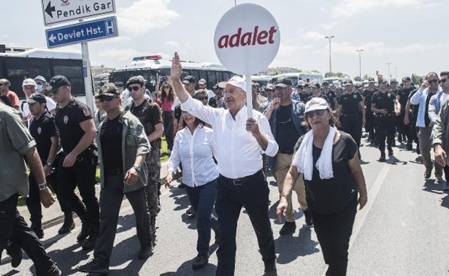 Adalet Yürüyüşü'nün marşı yazıldı
