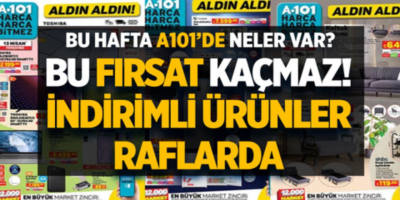 Bu perşembe A101’de indirimli hangi ürünler var? 21 Mart A101 aktüel ürünler kataloğu