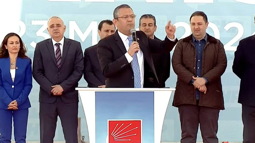 Özgür Özel, Manisa'da halka seslendi: Cengiz Ergün artık Manisa'ya zulmettiğin günlerin sonu geldi