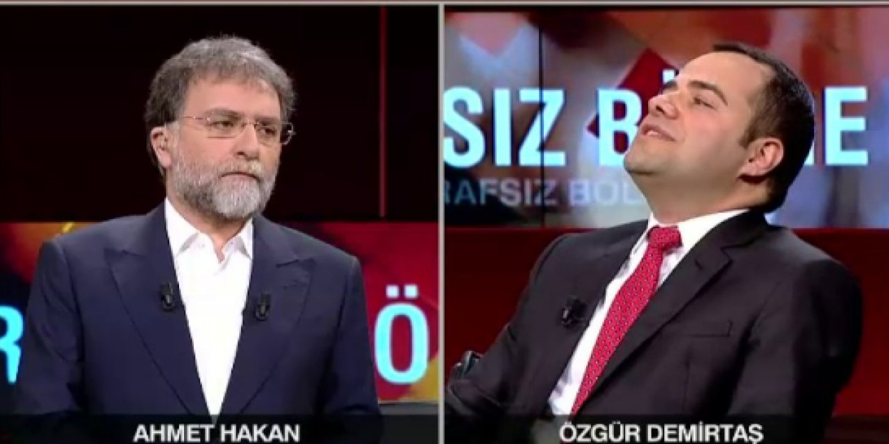 Erdoğan, yandaşlarının yüzünü kızarttı! Özgür Demirtaş, Ahmet Hakan'ı rezil etti