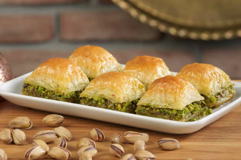 Bir dilim baklava altın ile yarışıyor