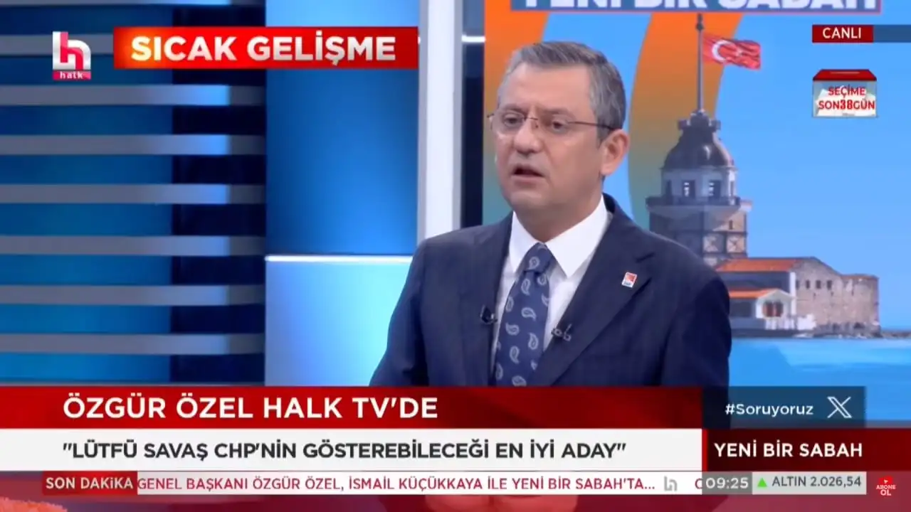 CHP Genel Başkanı Özgür Özel: Ekrem Başkan için her anket bir öncekinden iyi geldi