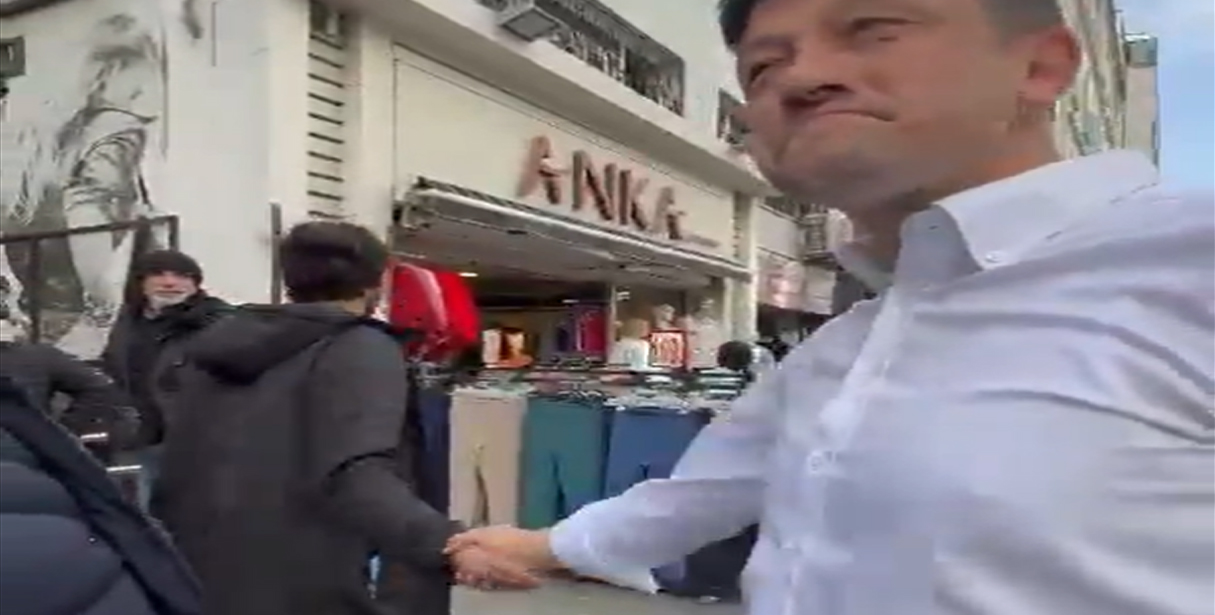 O partiliyim dedi, Hamza Dağ'a oy vereceğini söyledi! Hamza Dağ bile şaşırdı