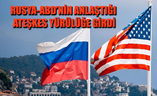 Rusya ve ABD anlaştı!
