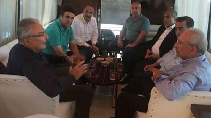 Baykal'dan Yürüyüşün son gününde sürpriz ziyaret