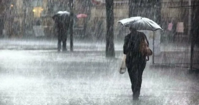 Meteoroloji'den sağanak yağış uyarısı!