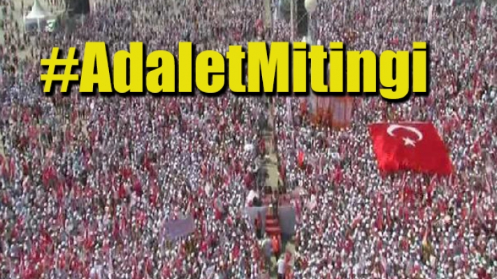Adalet Mitingi bütün dünyada yankılandı