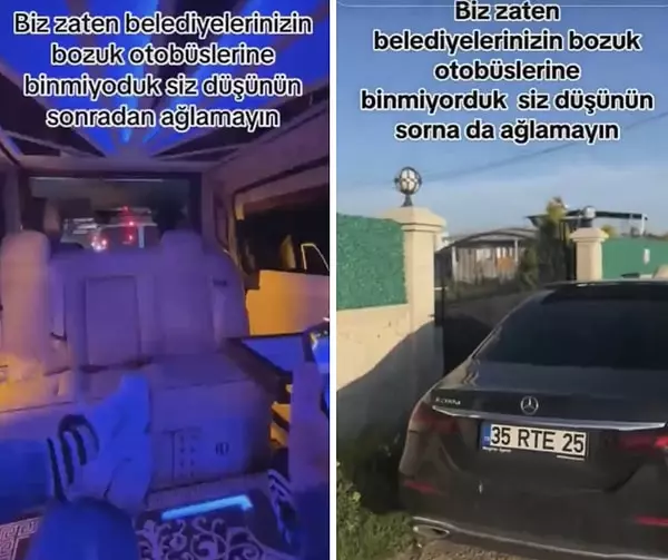 AKP'li ve MHP'li gençler lüks arabalarını paylaşıp muhalefete oy veren halkla dalga geçti
