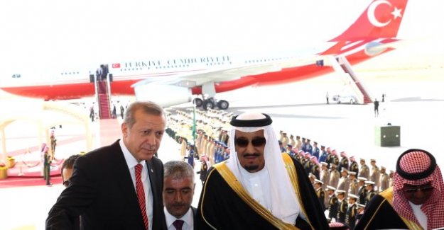 Ankara'yı ziyaret eden Kral Selman'a not şoku