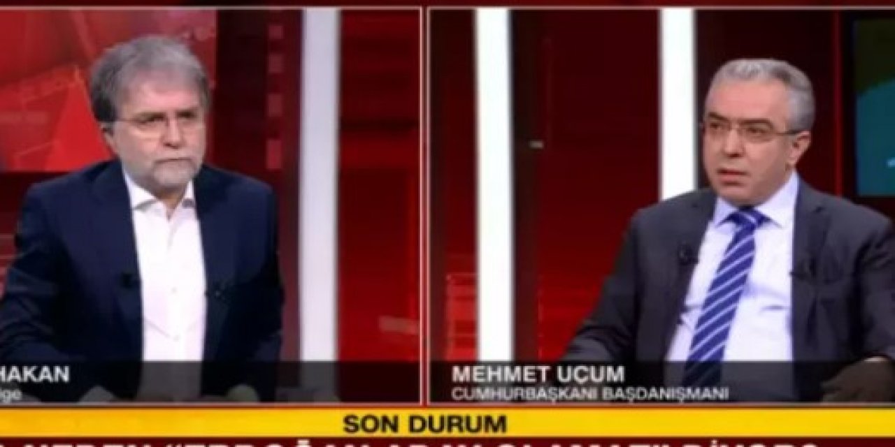 Cumhurbaşkanı Başdanışmanı Mehmet Uçum'dan tepkilere yanıt! Ahmet Hakan aktardı