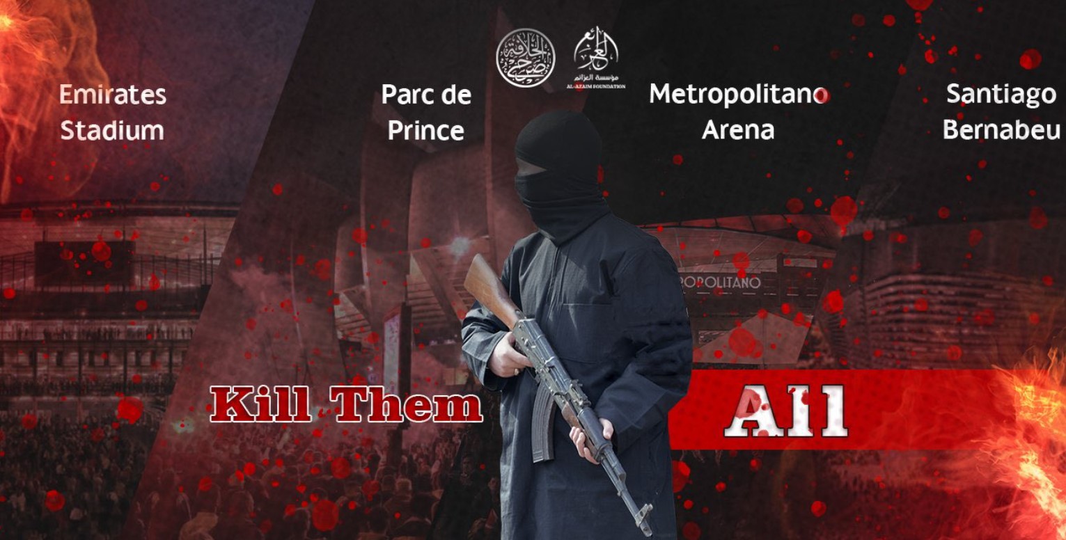 IŞİD'ten Şampiyonlar Ligi'ne tehdit! Çeyrek finalin oynanacağı stadyumlarda terör alarmı