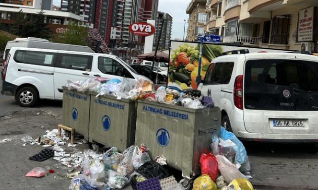 Altındağ oldu Çöpdağ! İlçe sakinleri AKP'li belediyeye öfke kusuyor