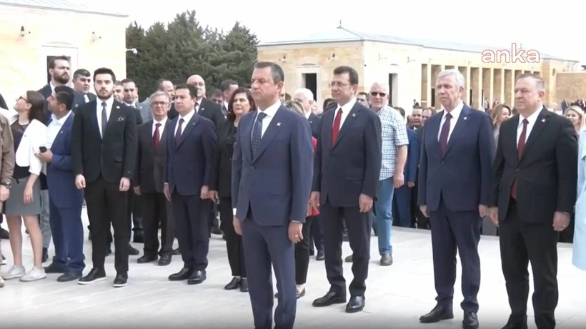 CHP heyetinden Anıtkabir'e ziyaret