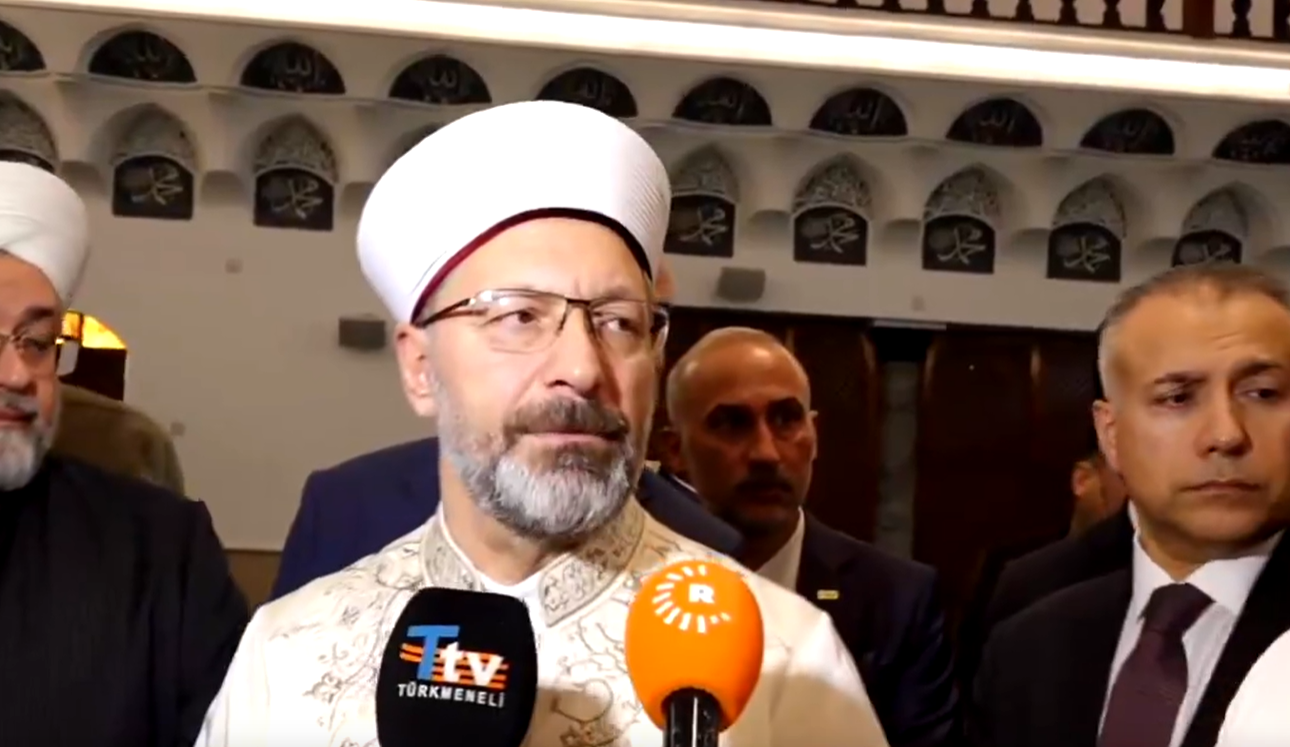 Ali Erbaş, Arapça soruyu anlamadı