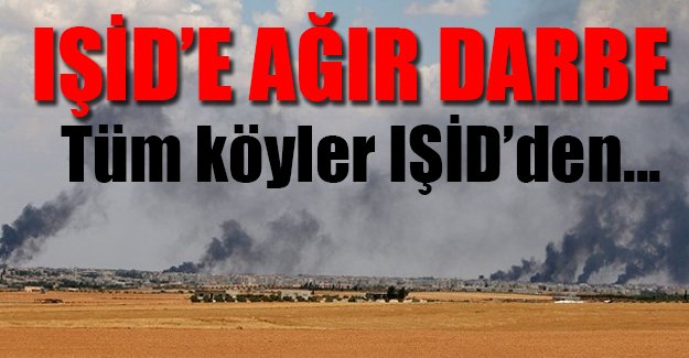 Menbiç'in etrafındaki tüm köyler IŞİD'den temizlendi