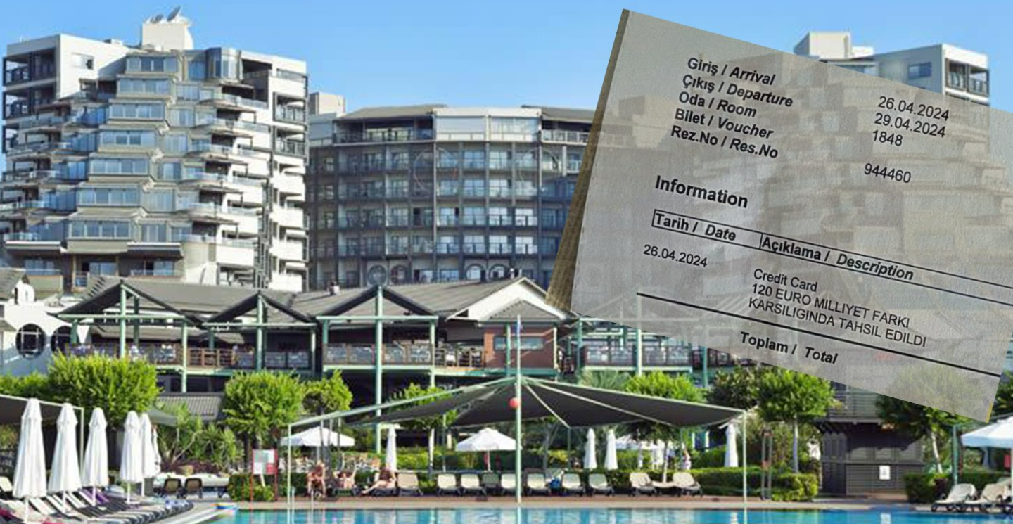 Antalya Lara'daki otelde Türk vatandaşa ırkçılık! 120 euro 'milliyet farkı' ücreti alındı