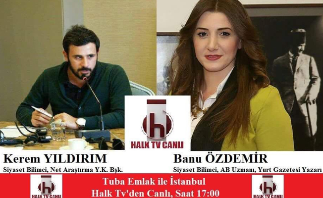 Özdemir ve Yıldırım Halk Tv canlı yayınında