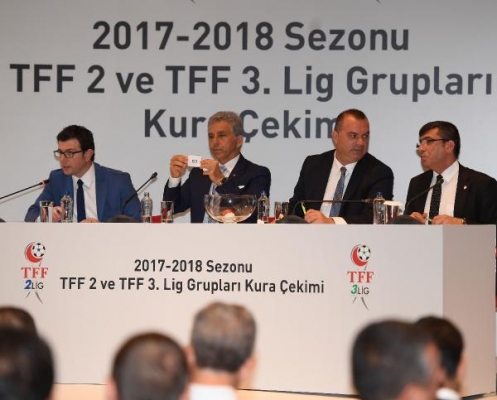 TFF 2 ve 3. Lig'de gruplar belirlendi