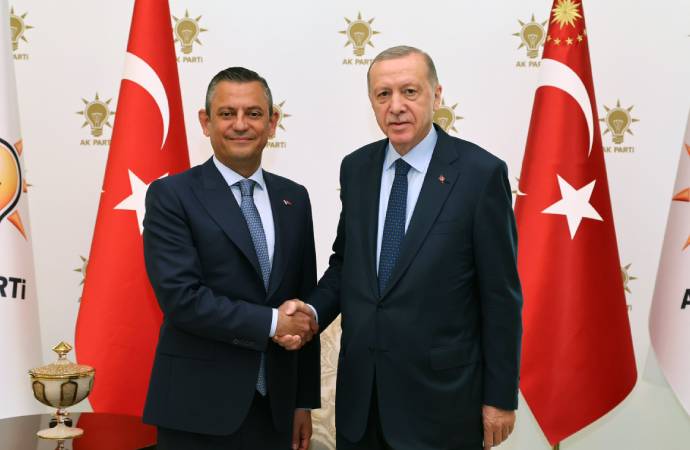 Erdoğan'dan Özgür Özel ile görüşmesinin ardından ilk açıklama
