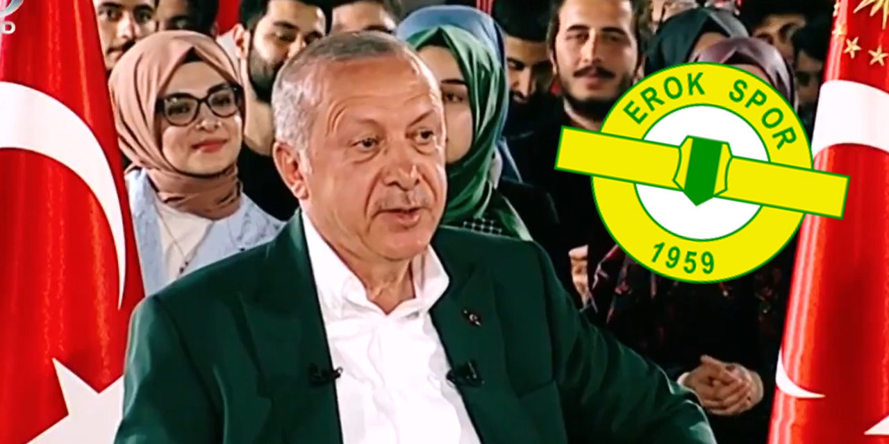 Erdoğan'ın proje takımı Esenler Erokspor tarihinde ilk kez 1. Lig'de!