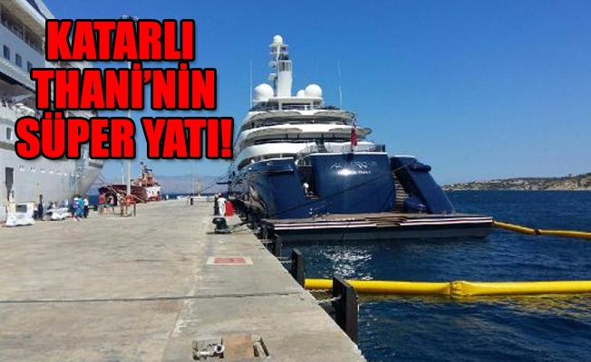 Dünyanın beşinci büyük yatı Çeşme'de!