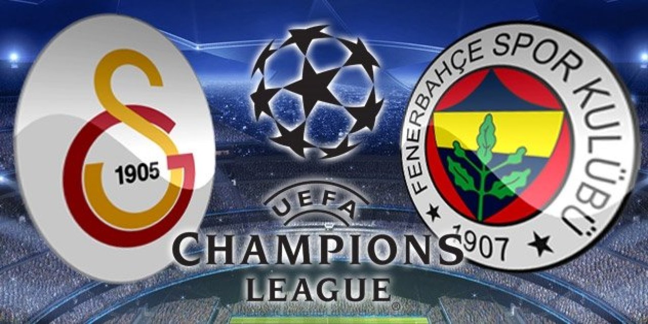 İşte Fenerbahçe ve Galatasaray'ın Şampiyonlar Ligi rakipleri