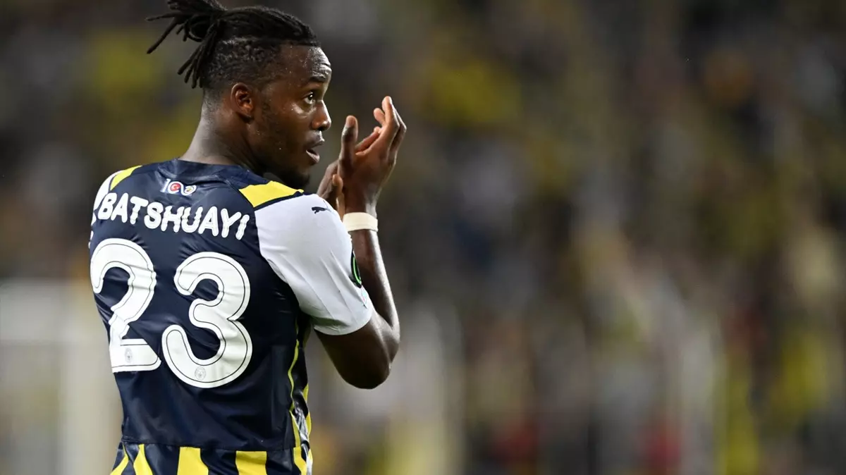 Fenerbahçe'nin yıldızı Batshuayi'ye şok!