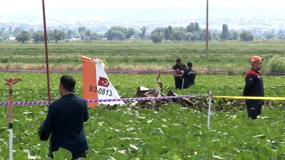 Kayseri’de eğitim uçağı düştü! İki pilot şehit oldu