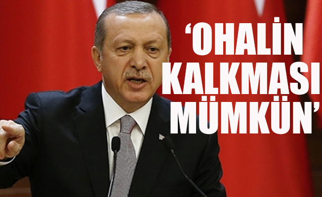 Erdoğan OHAL ile ilgili konuştu, Adalet Yürüyüşünü hedef aldı
