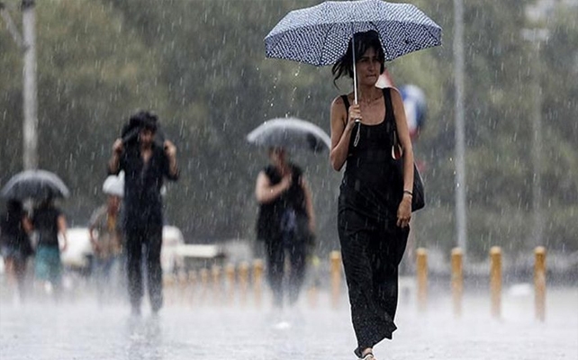 Meteoroloji saat verdi: Yağmur geliyor