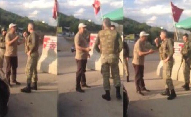 Önlü: 'Vekilim değilsin' diyen başçavuş açığa alınmış