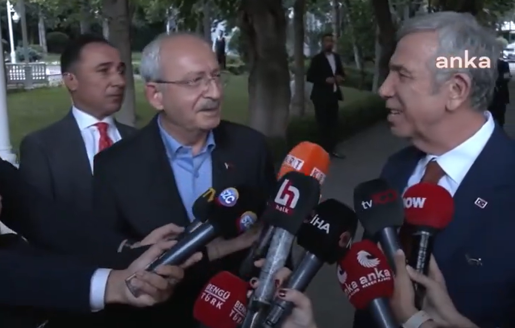 Mansur Yavaş - Kemal Kılıçdaroğlu görüşmesi başladı