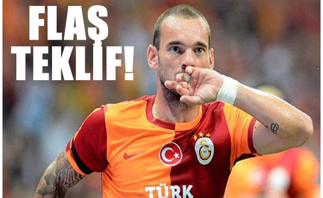 Sneijder transferinde sürpriz gelişme! Flaş teklif...