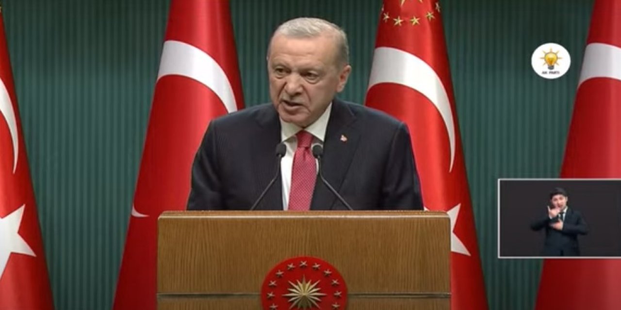 Erdoğan'dan kabine toplantısı sonrası 'Suriye' mesajı: "Kiminle görüşülmesi gerekiyorsa, yine görüşmekten imtina etmeyiz"