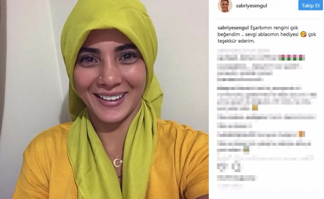 Sabriye’nin başörtülü pozu çok konuşuldu! Survivor sonrası…