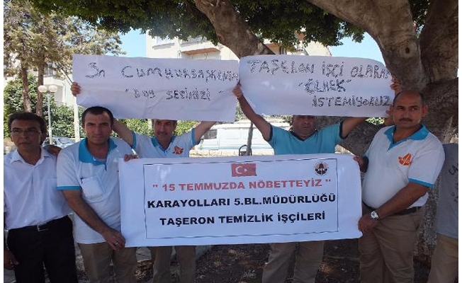 Taşeron işçilerinden Cumhurbaşkanı’na mektup!