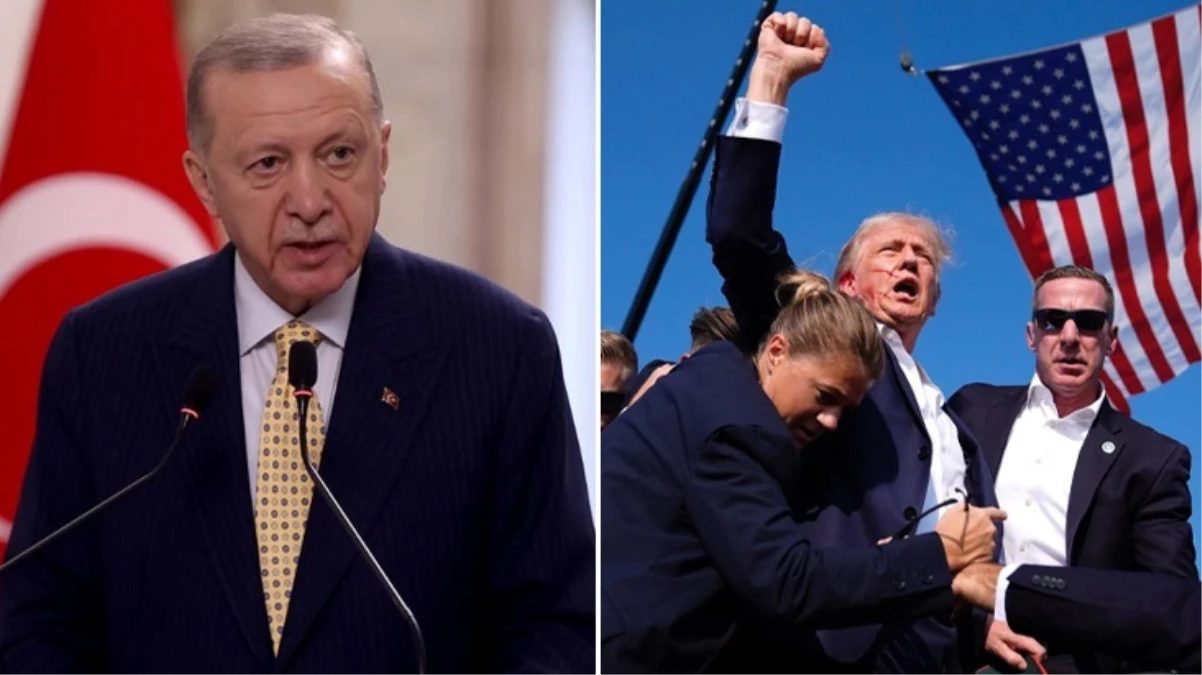 Erdoğan, Trump'a suikast girişimini kınadı