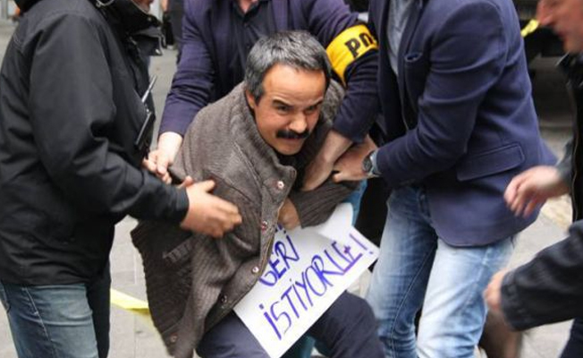 Veli Saçılık yeniden gözaltına alındı