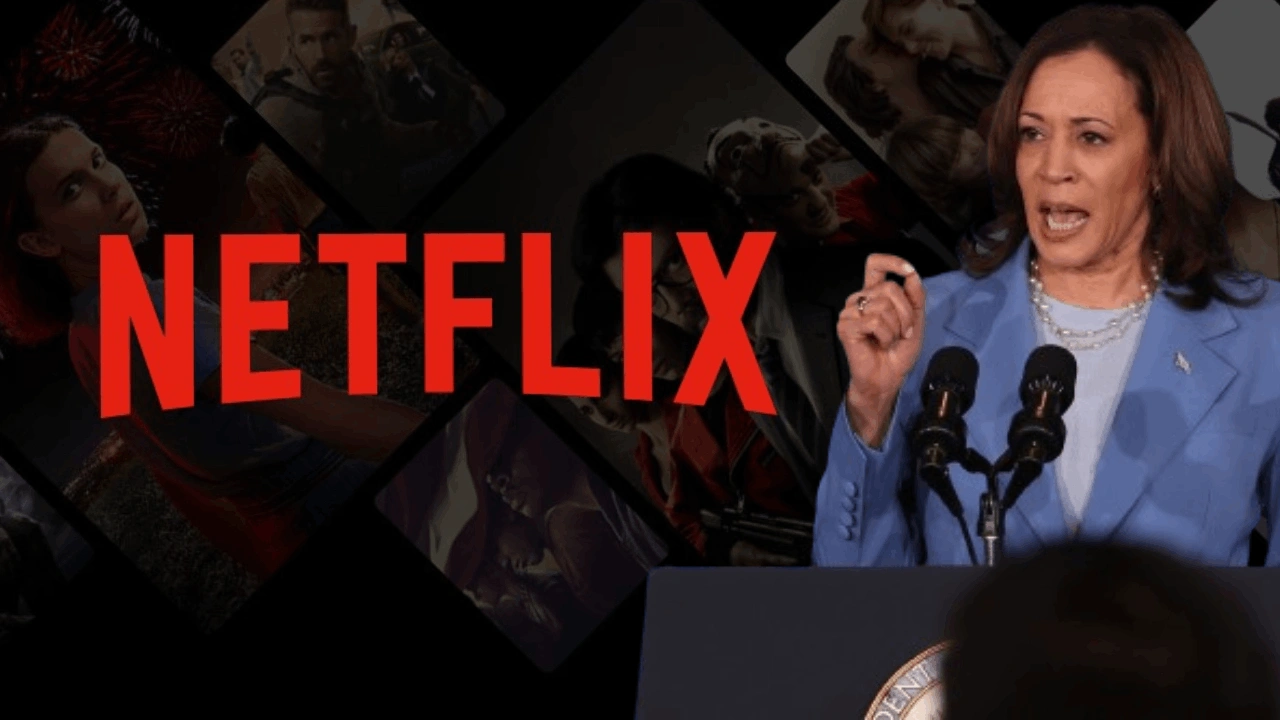 Netflix Kamala Harris'e dudak uçuklatan bağışta bulundu