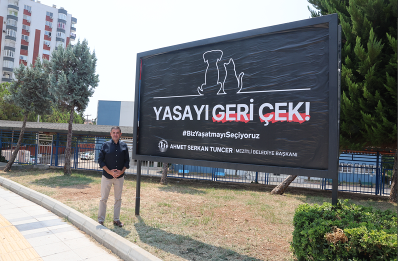 Mezitli Belediye Başkanı Ahmet Serkan Tuncer'den sokak hayvanları yasası açıklaması: Biz yaşatmayı seçiyoruz