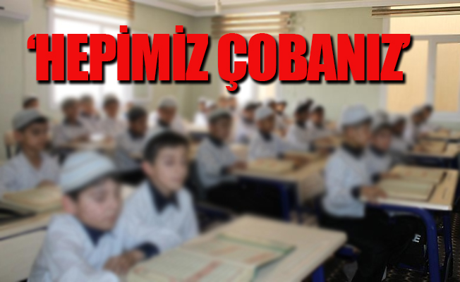 Müftü, Kuran kursu öğrencilerine birbirini tokatlattı